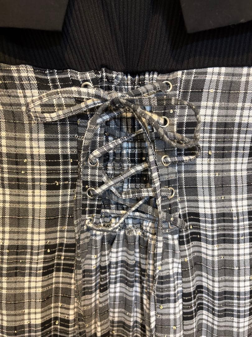 dazzlin アシメマーメイドコルセットワンピース ブラック XS