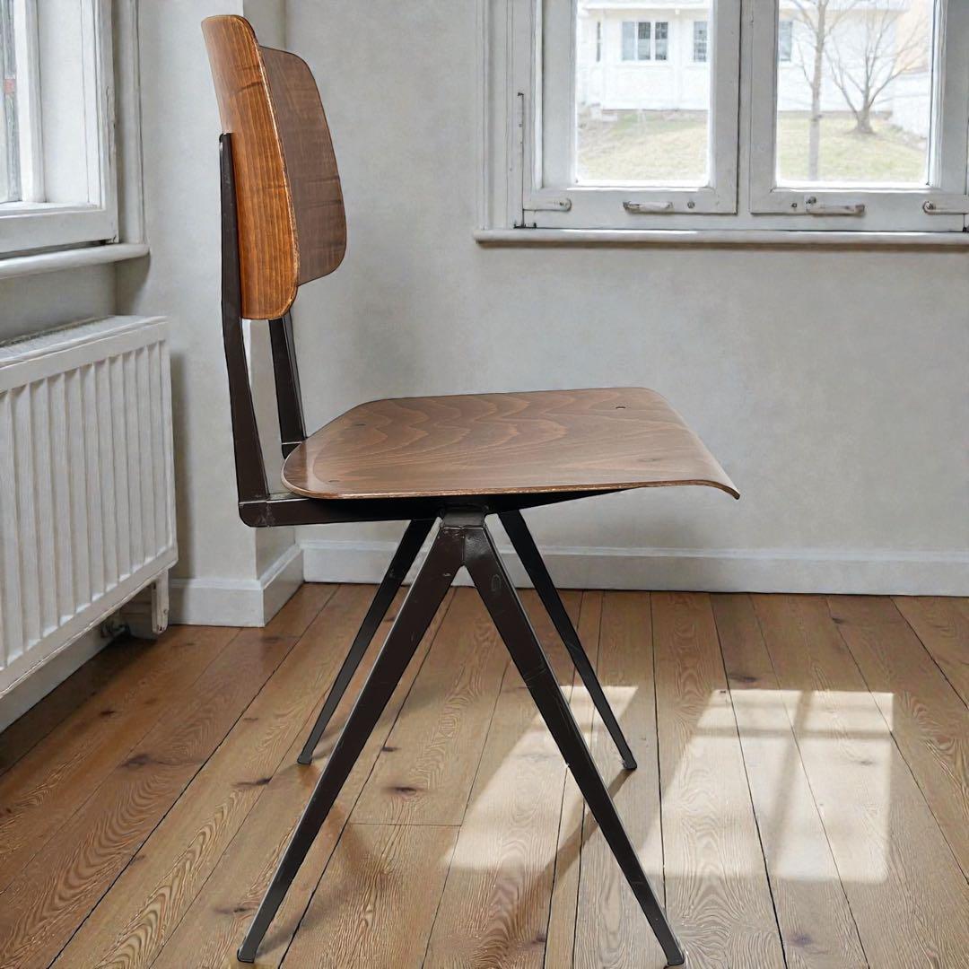 GALVANITAS コンパスチェア 北欧 デザイナーズ ヴィンテージ 椅子