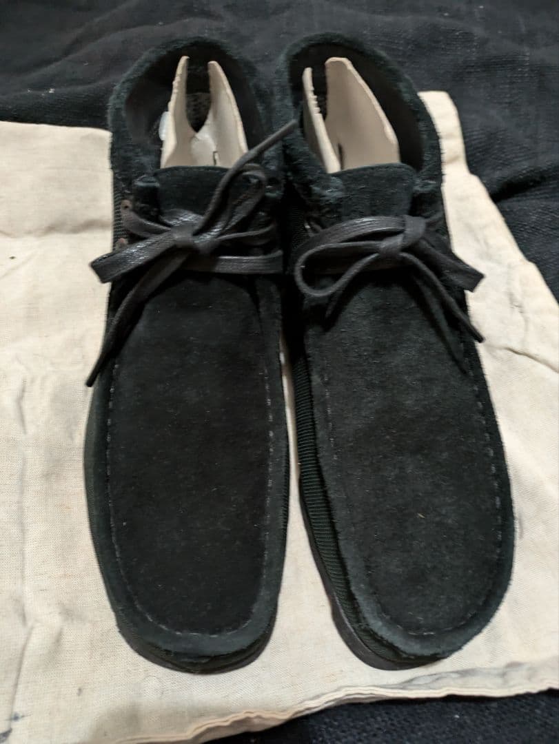 クラークス×ヘイブン ワラビー スエード＋ナイロン　　GTX【レア】