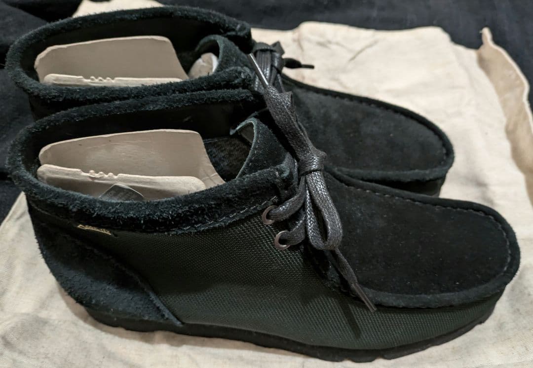 クラークス×ヘイブン ワラビー スエード＋ナイロン　　GTX【レア】