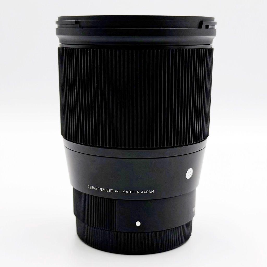 【美品】シグマ 16mm F1.4 DC DN ソニーE用 単焦点 広角レンズ