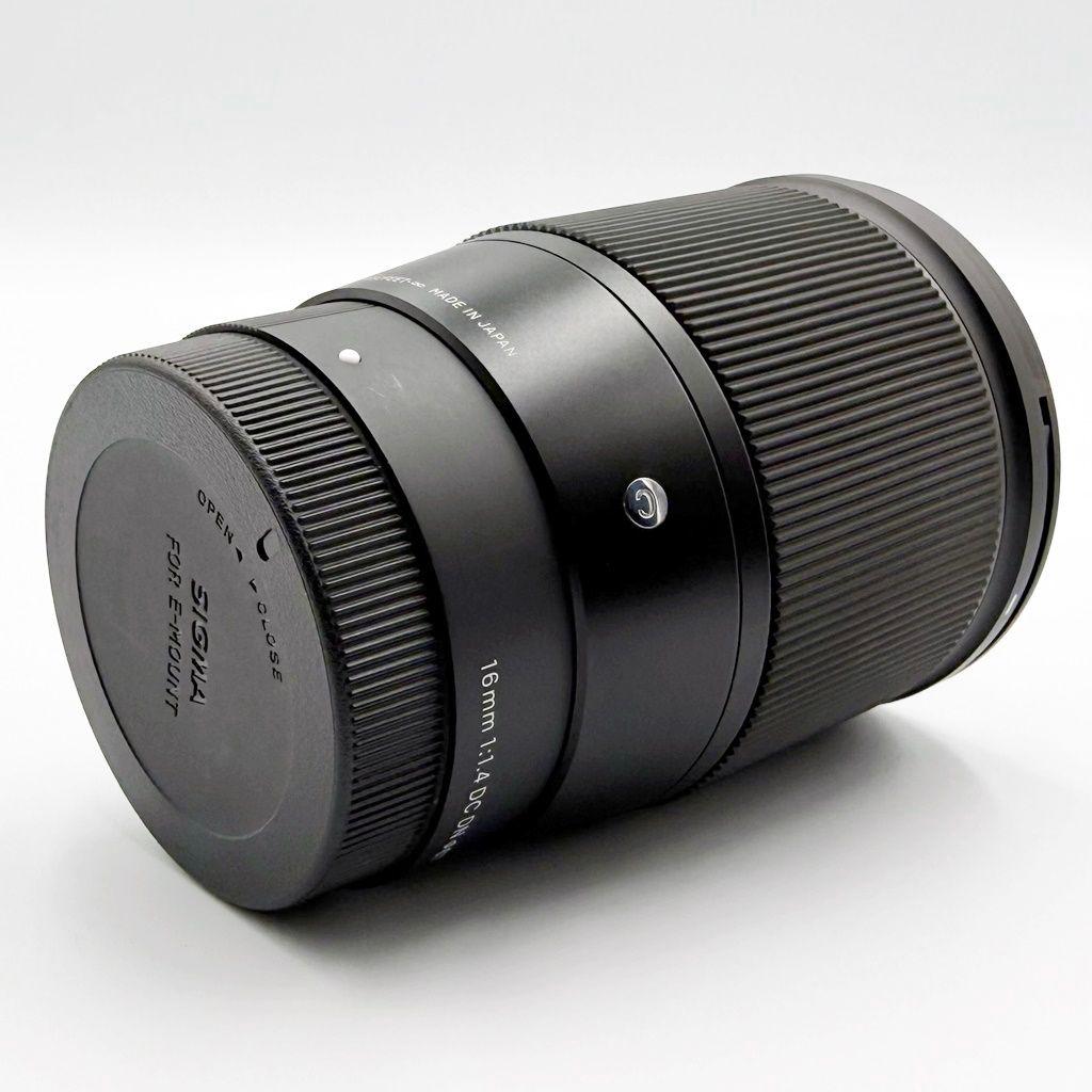 【美品】シグマ 16mm F1.4 DC DN ソニーE用 単焦点 広角レンズ