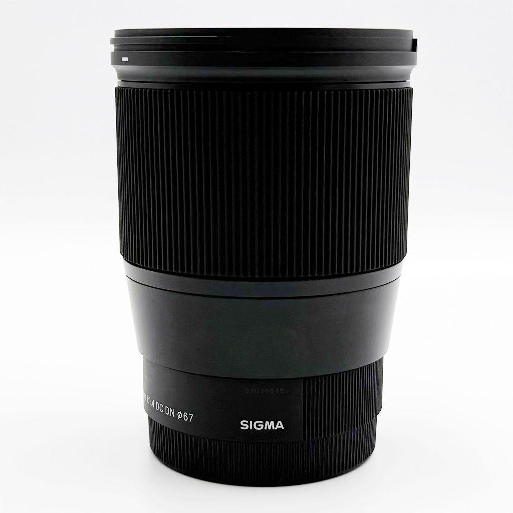 【美品】シグマ 16mm F1.4 DC DN ソニーE用 単焦点 広角レンズ