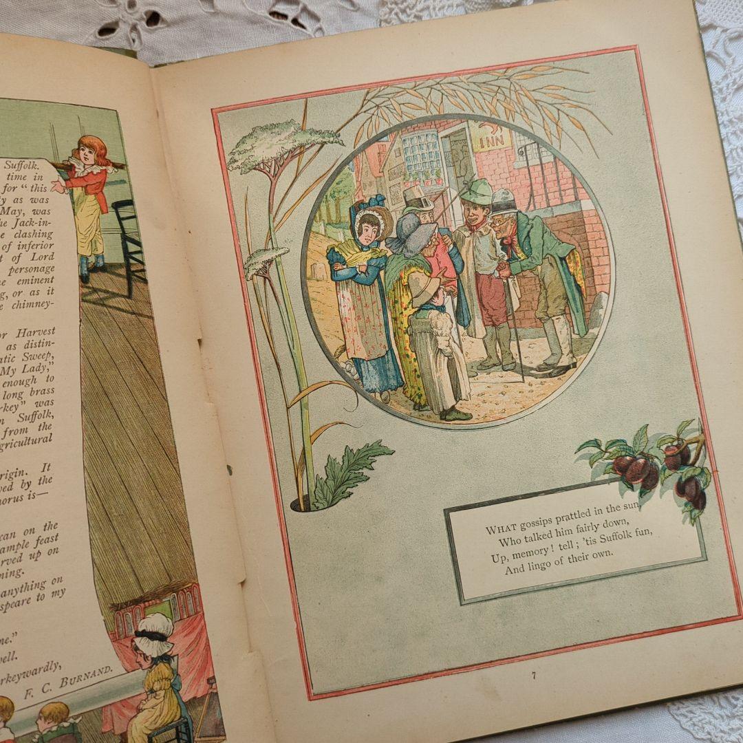 ジュリアン 稀少1882アンティーク絵本 児童書 洋書 ヴィクトリアン