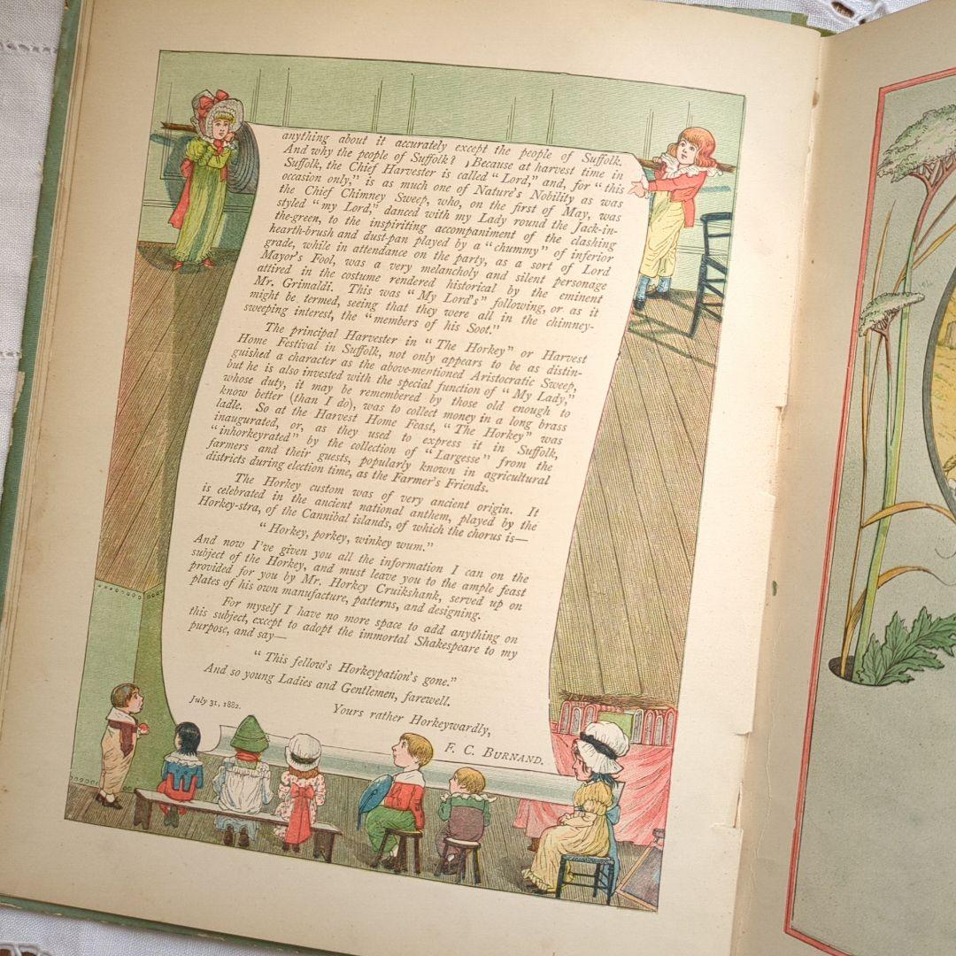 ジュリアン 稀少1882アンティーク絵本 児童書 洋書 ヴィクトリアン