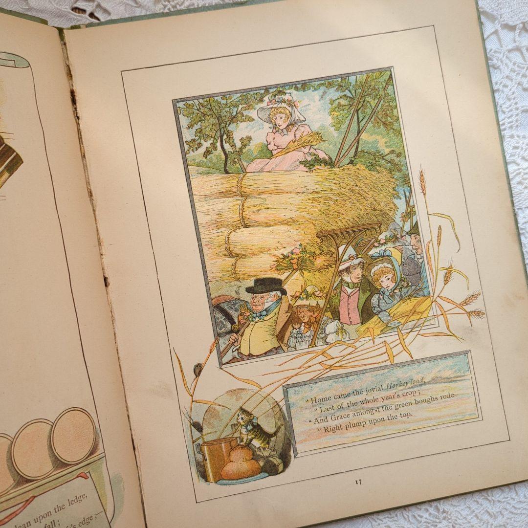 ジュリアン 稀少1882アンティーク絵本 児童書 洋書 ヴィクトリアン