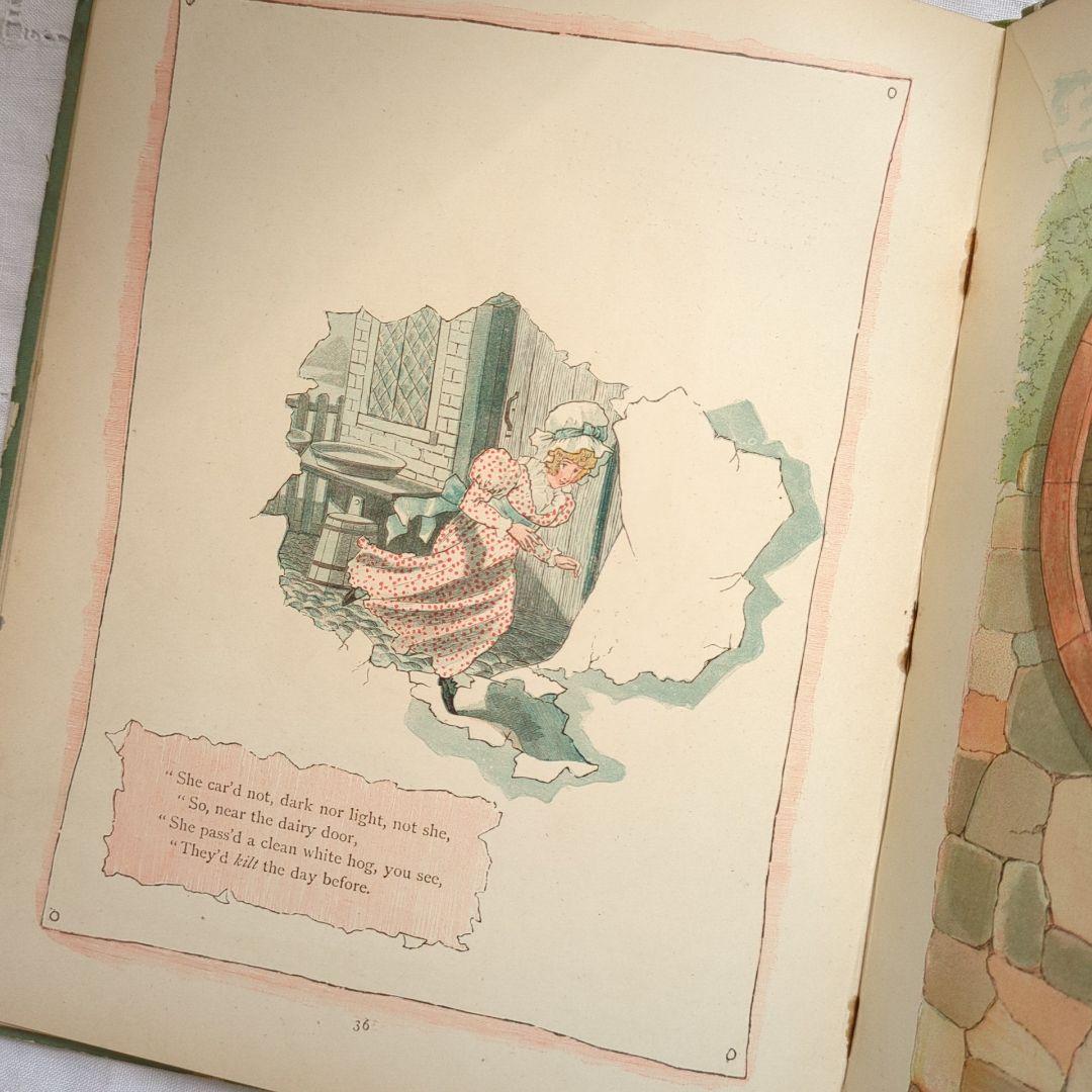 ジュリアン 稀少1882アンティーク絵本 児童書 洋書 ヴィクトリアン