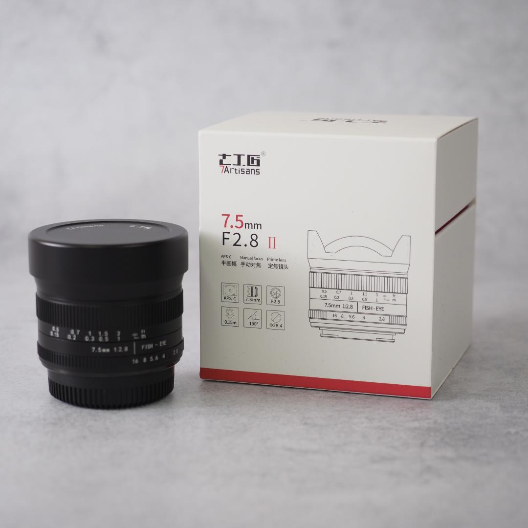七工匠 7Artisans 7.5mm F2.8 魚眼 II ED MFT 美品