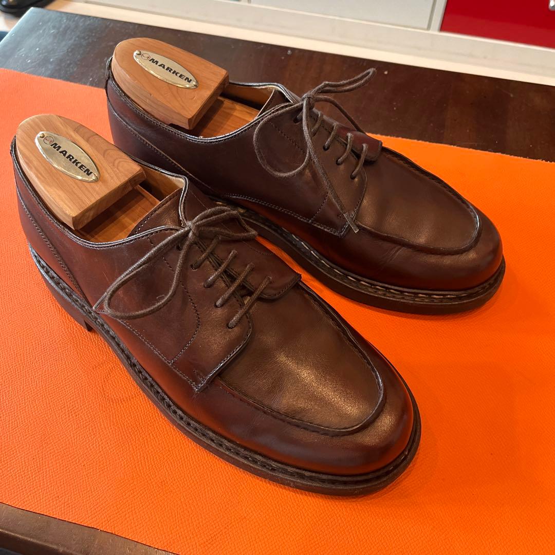 Berwick 4477 Uチップ ダークブラウン UK7 ラバーソール