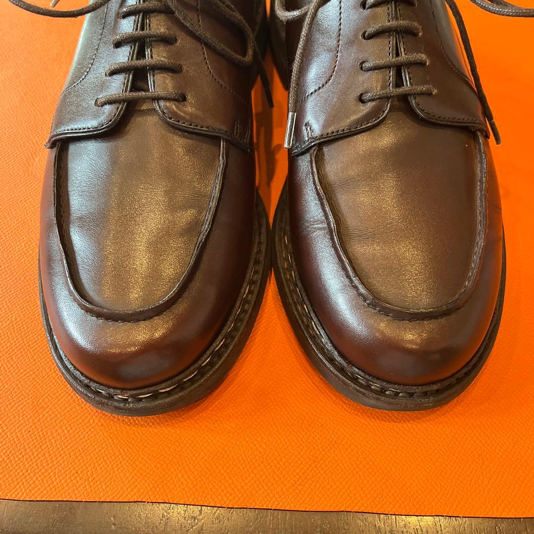 Berwick 4477 Uチップ ダークブラウン UK7 ラバーソール