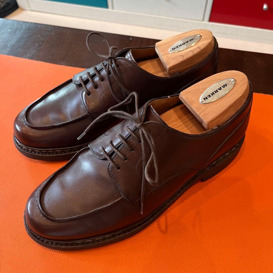 Berwick 4477 Uチップ ダークブラウン UK7 ラバーソール