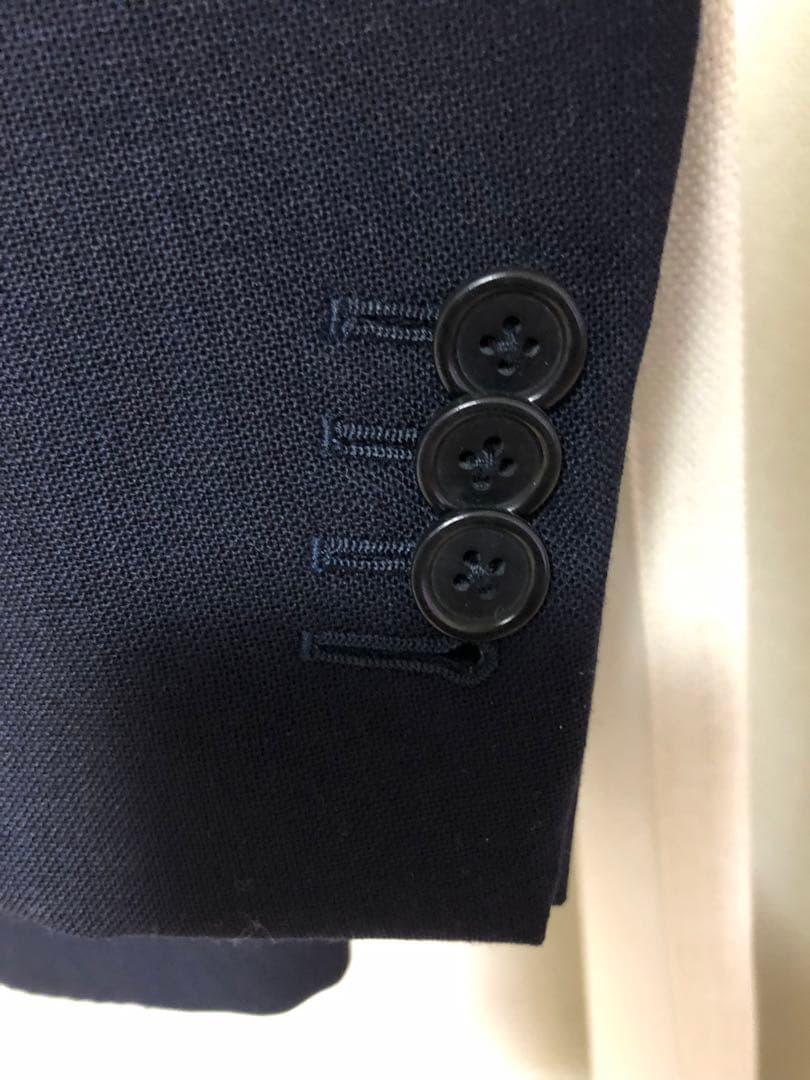 【Errico Formicola】ネイビースーツ　48サイズ