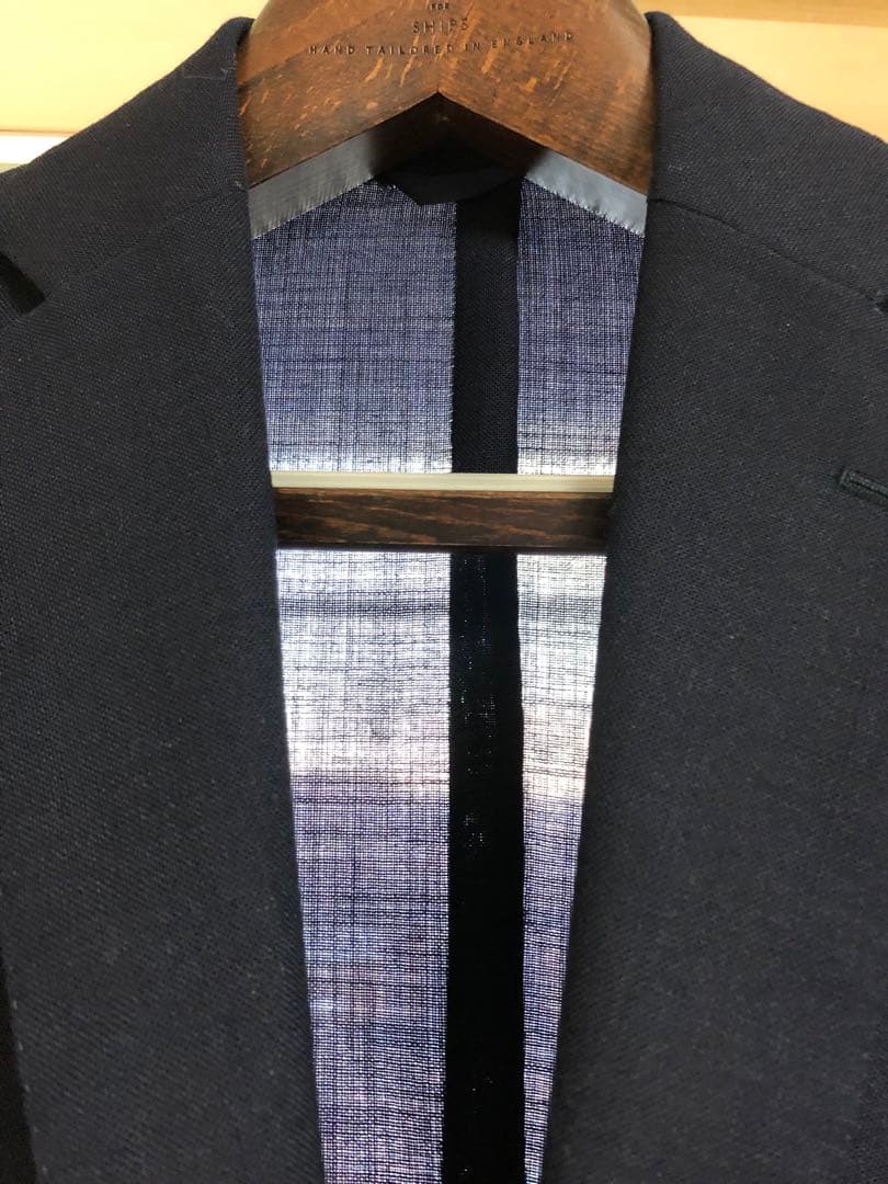 【Errico Formicola】ネイビースーツ　48サイズ