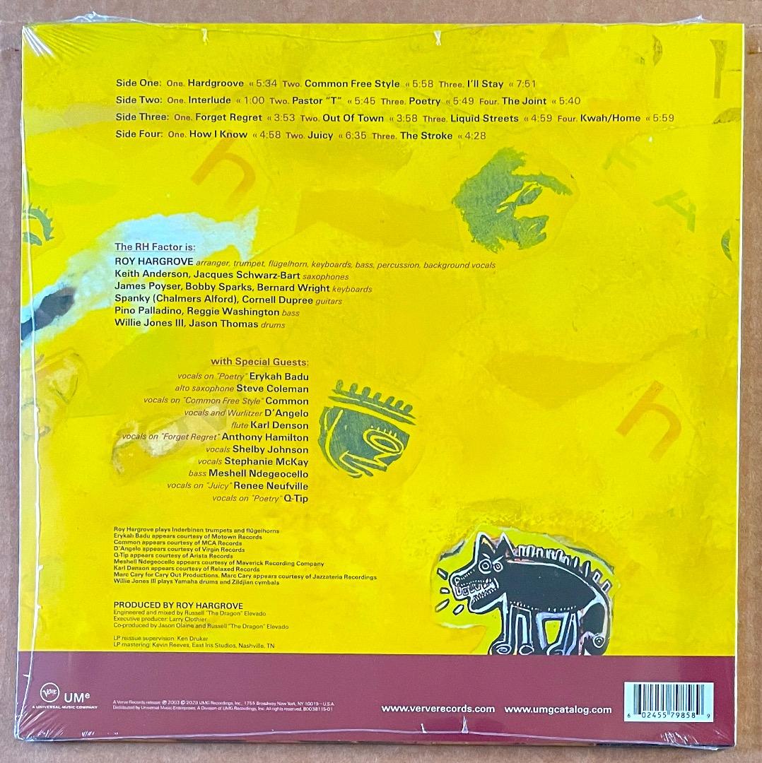 新品美品 送料込 The RH Factor Hard Groove アナログ盤