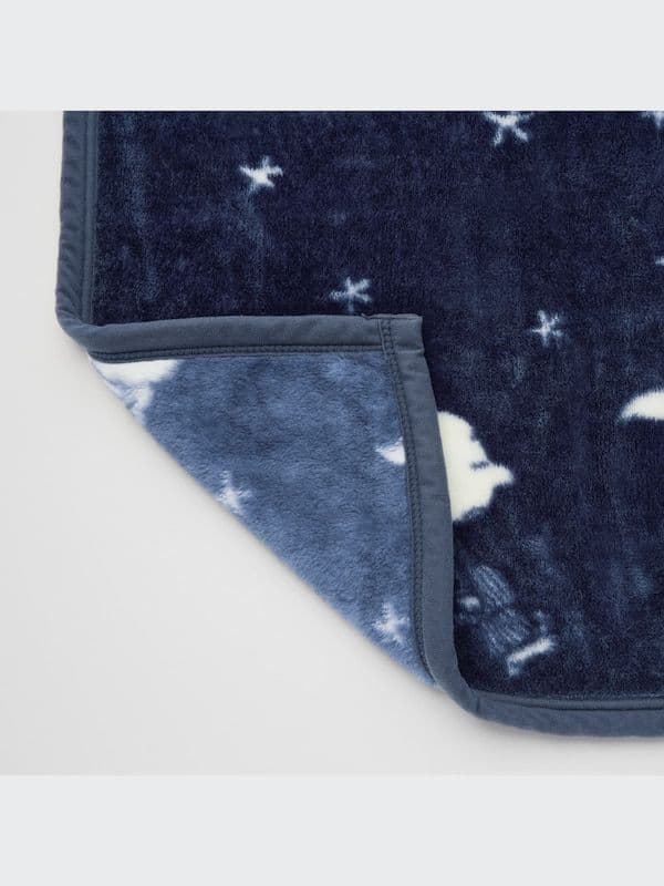 感謝価格一品　UNIQLOスヌーピーヒートテック毛布ダブル