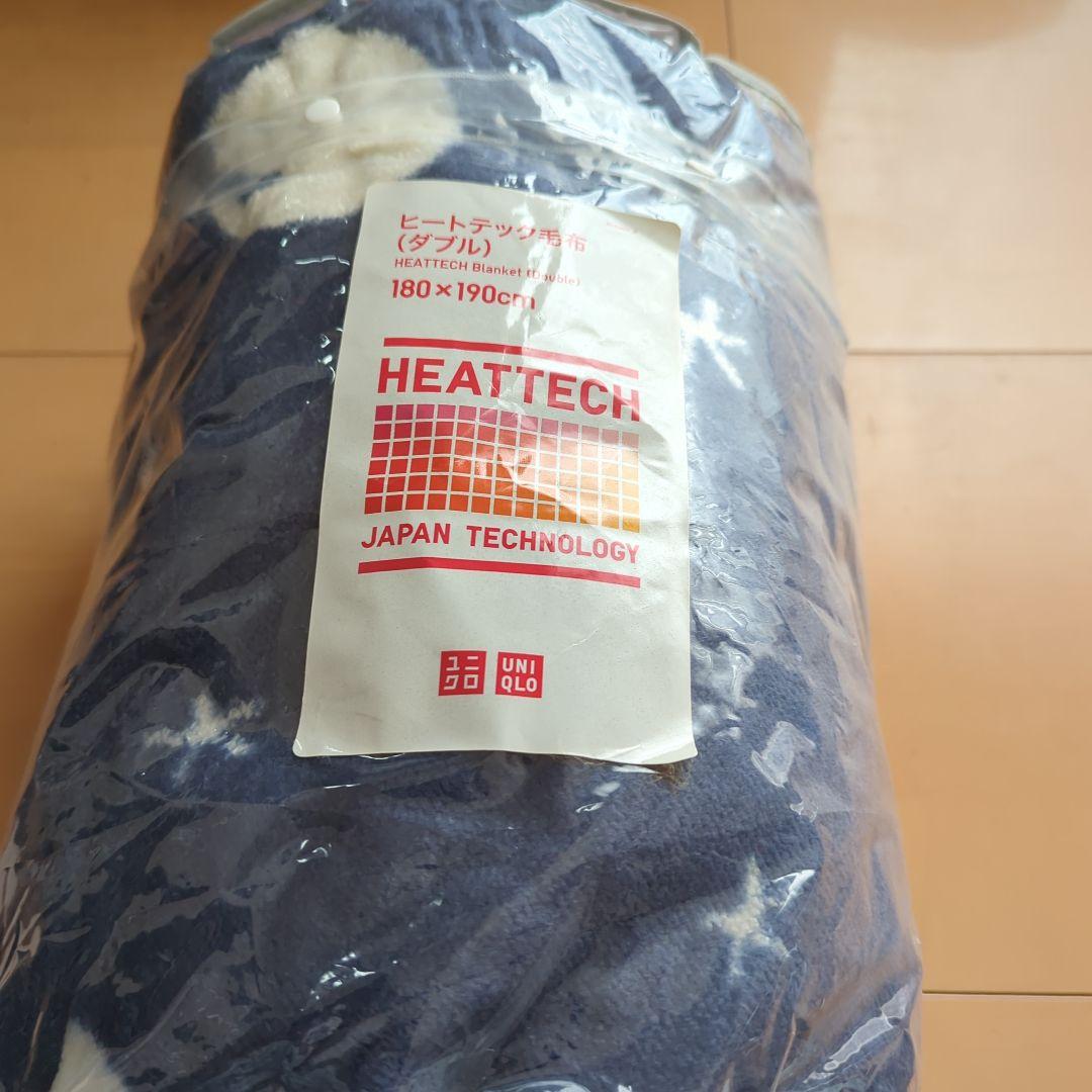 感謝価格一品　UNIQLOスヌーピーヒートテック毛布ダブル