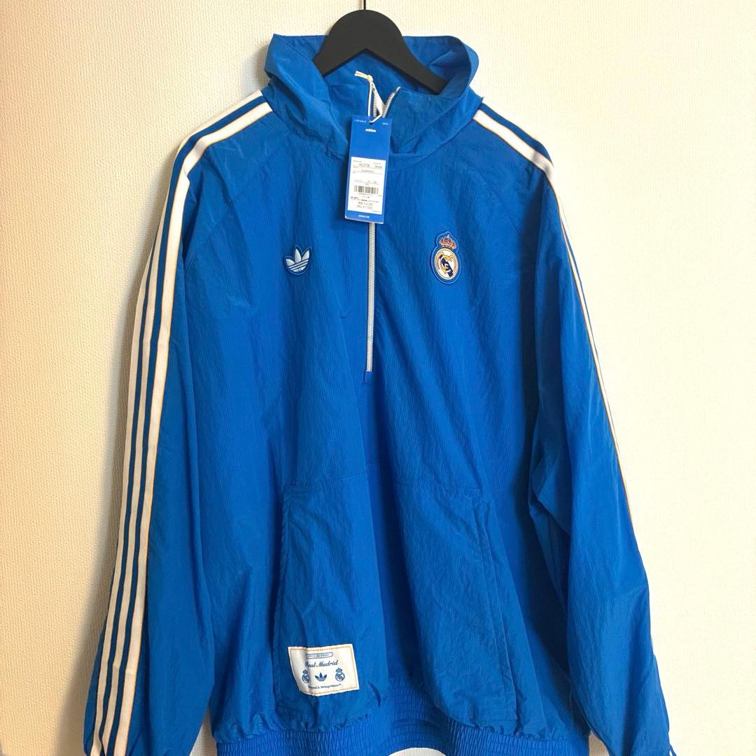 レアルマドリード ハーフジップジャケット アンセムジャケット トラックジャケット