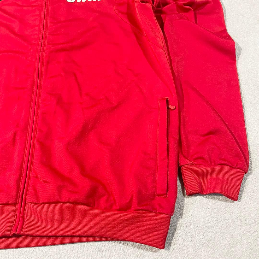 【希少・ビッグサイズ】adidas ACミラン トラックジャケットbwin 赤黒