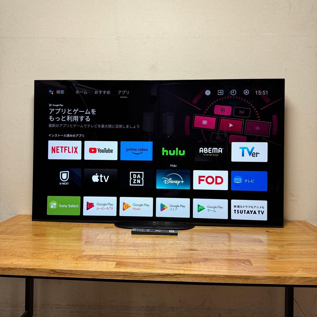 SONY 77インチ 4K 有機ELテレビ BRAVIA KJ-77A9G