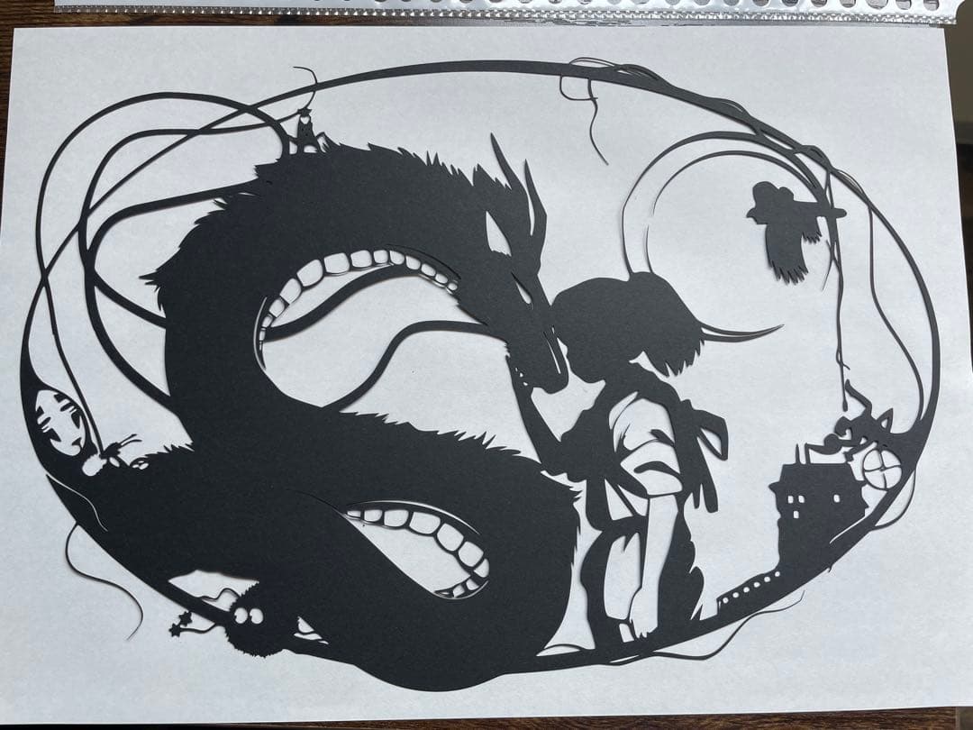 フラップターがいっぱい4種➕おまけ（切り絵）