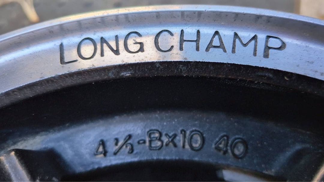 ロンシャン LONG CHAMP XR4 10インチホイール PCD100