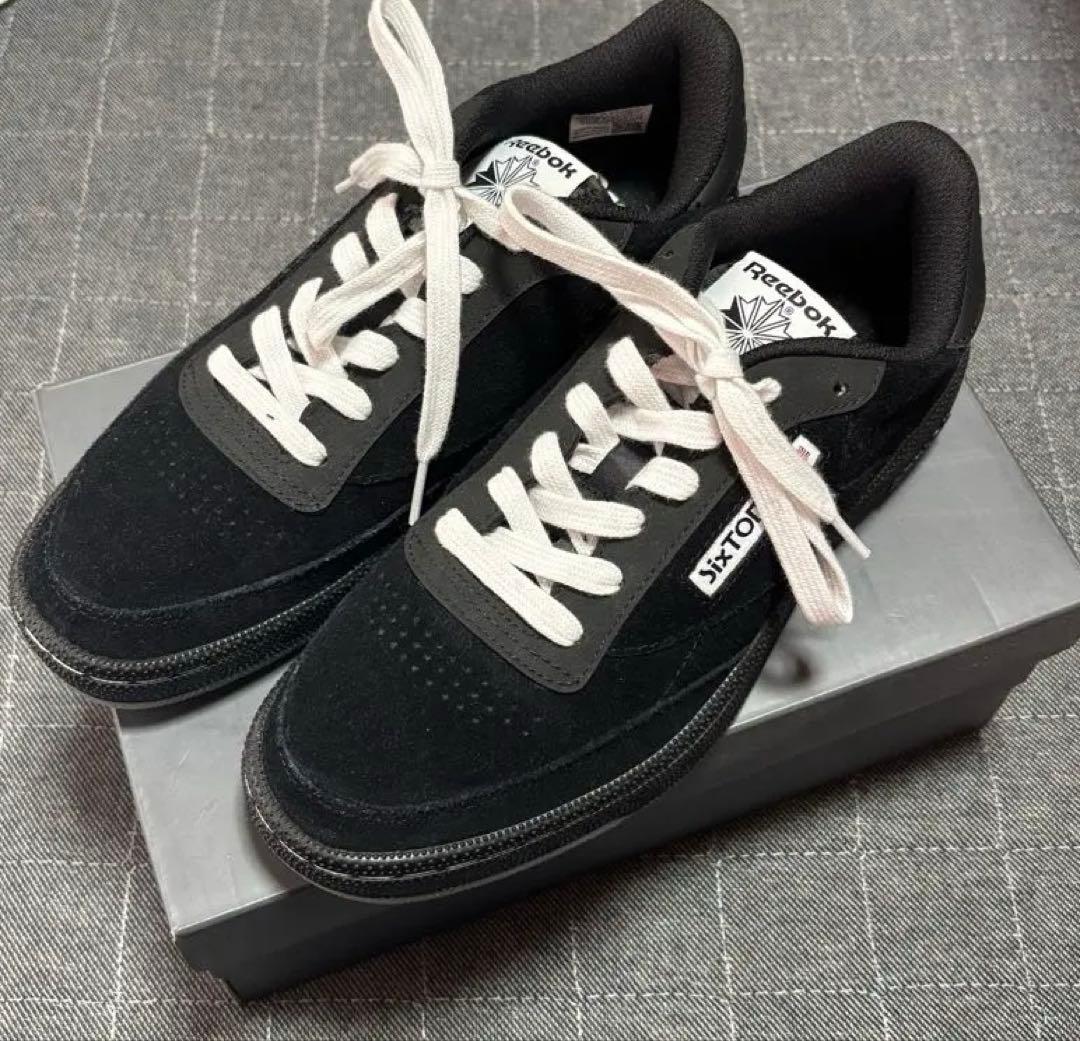 Reebok SixTONES スニーカー CLUBC85 BLACK