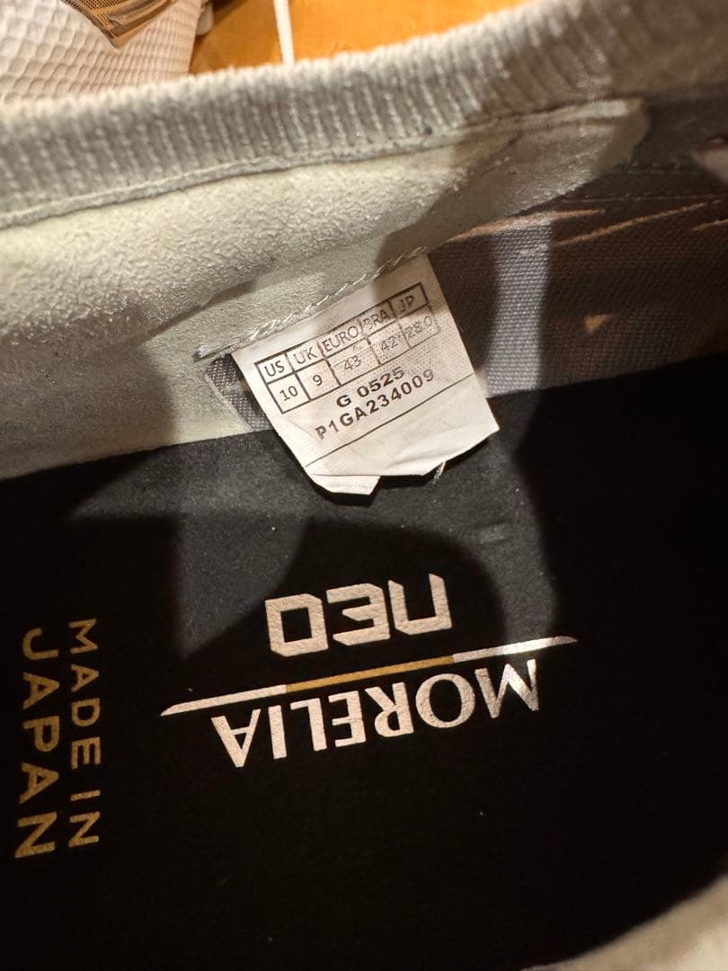 【美品】モレリアネオ４β JAPAN 28cm