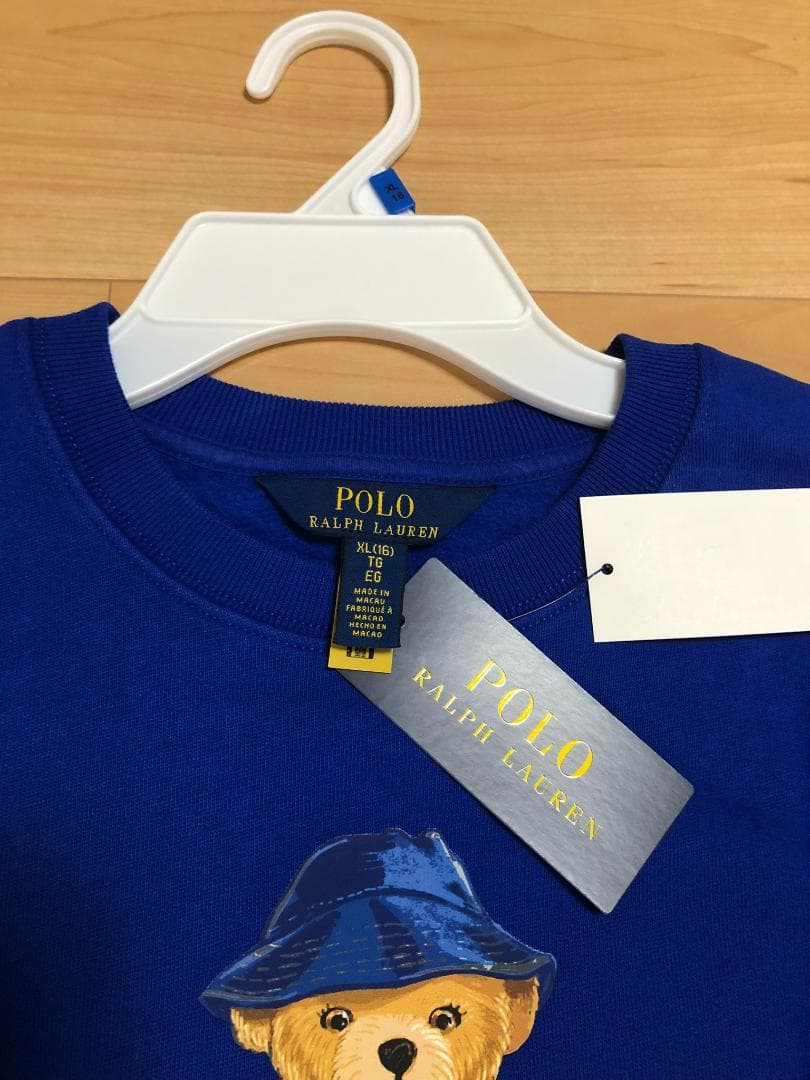 すみれ　ラルフローレンポロベアガールズ 　トレーナー サイズXL160