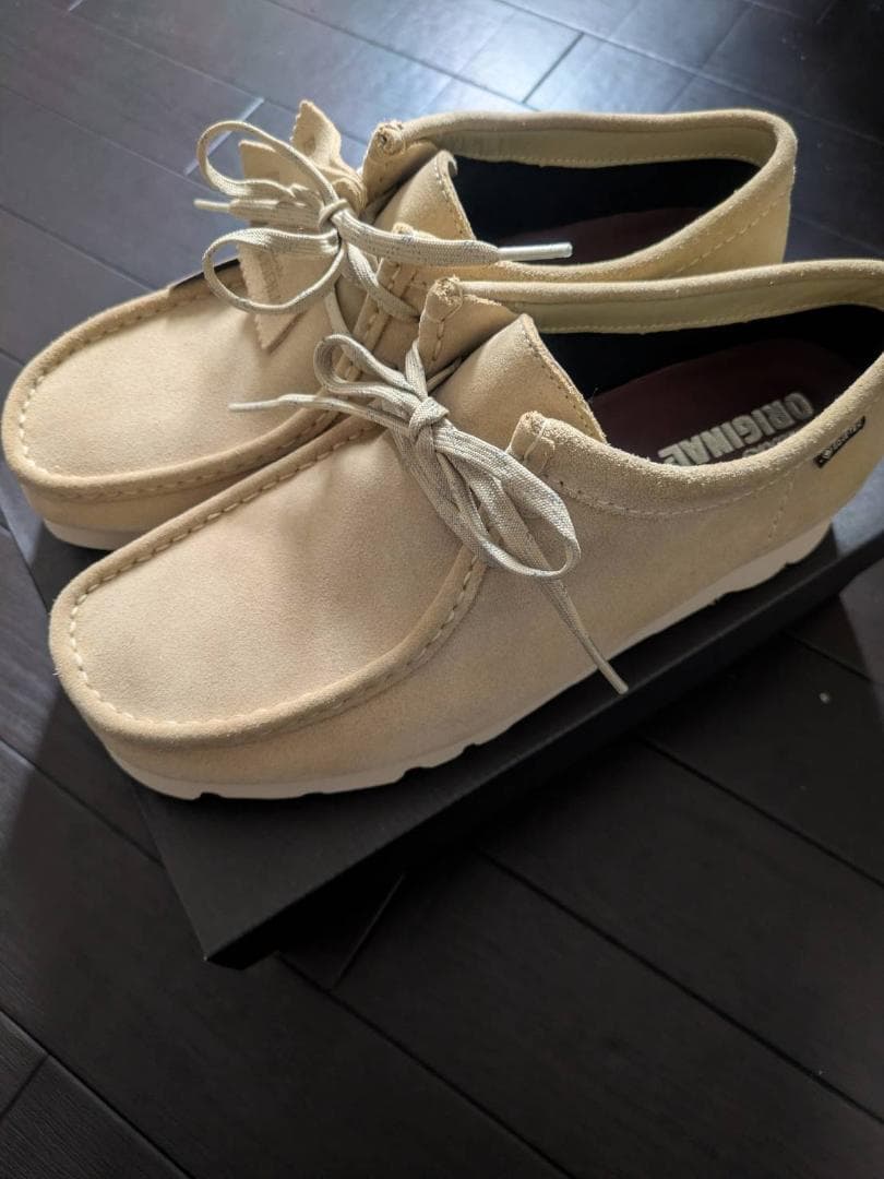 Clarks クラークス ワラビー ゴアテックス メープルスエード
