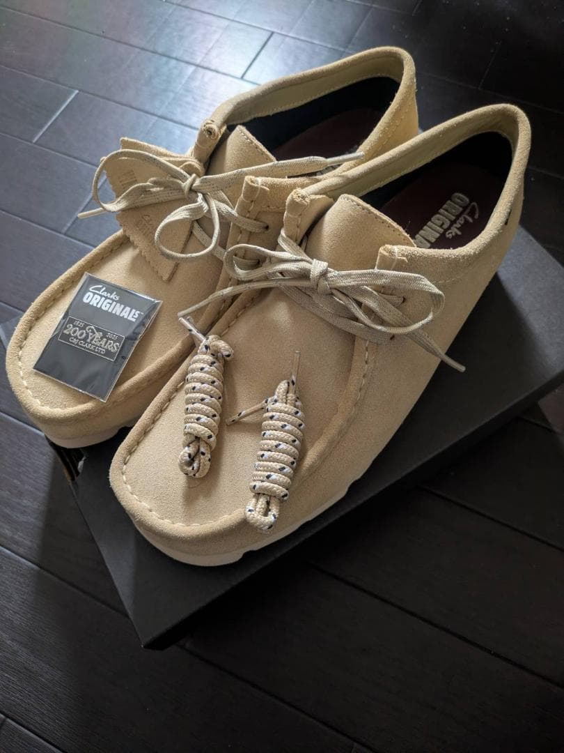 Clarks クラークス ワラビー ゴアテックス メープルスエード