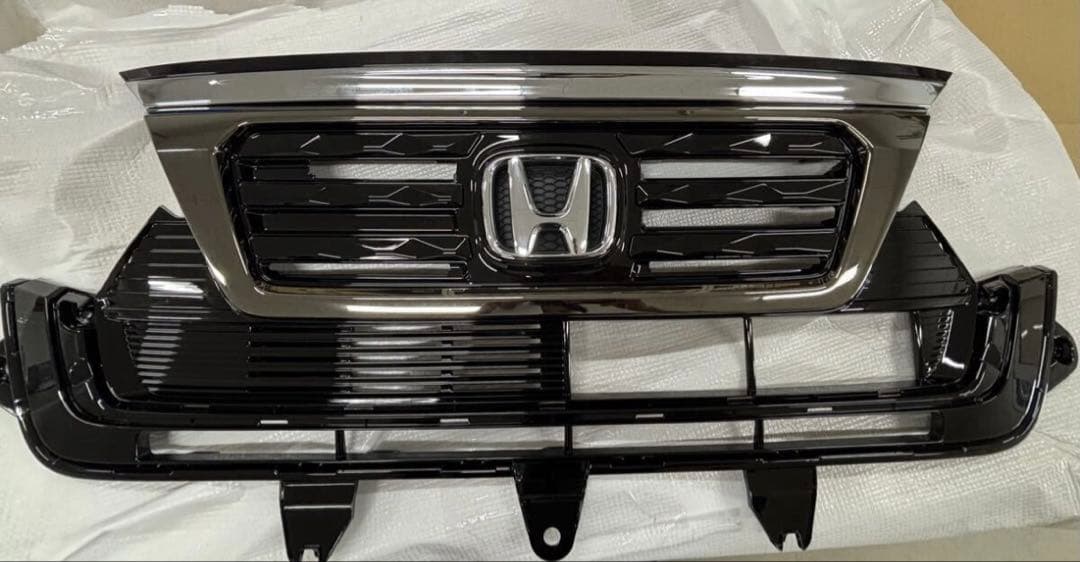 N-BOX JF3 JF4 ディーラーオプション　ブラックメッキ　フロントグリル