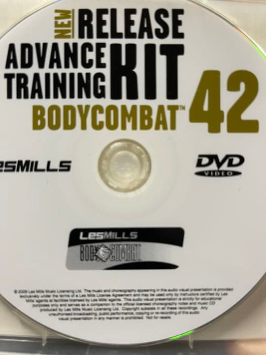 レズミルズ【BODYCOMBAT42】CD DVD レア版