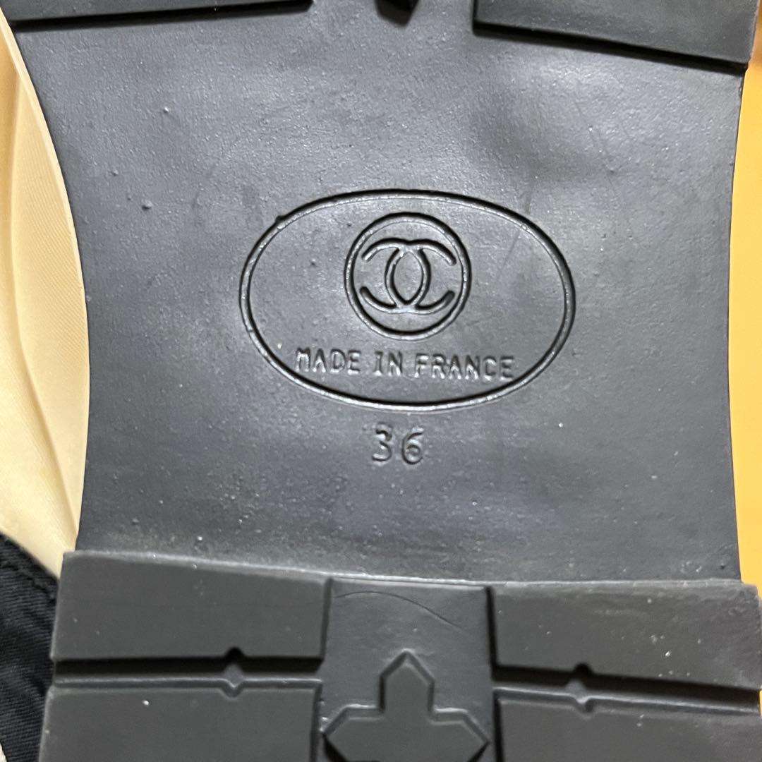 美品✨CHANEL シャネル スニーカー ココマーク バイカラー サイズ23