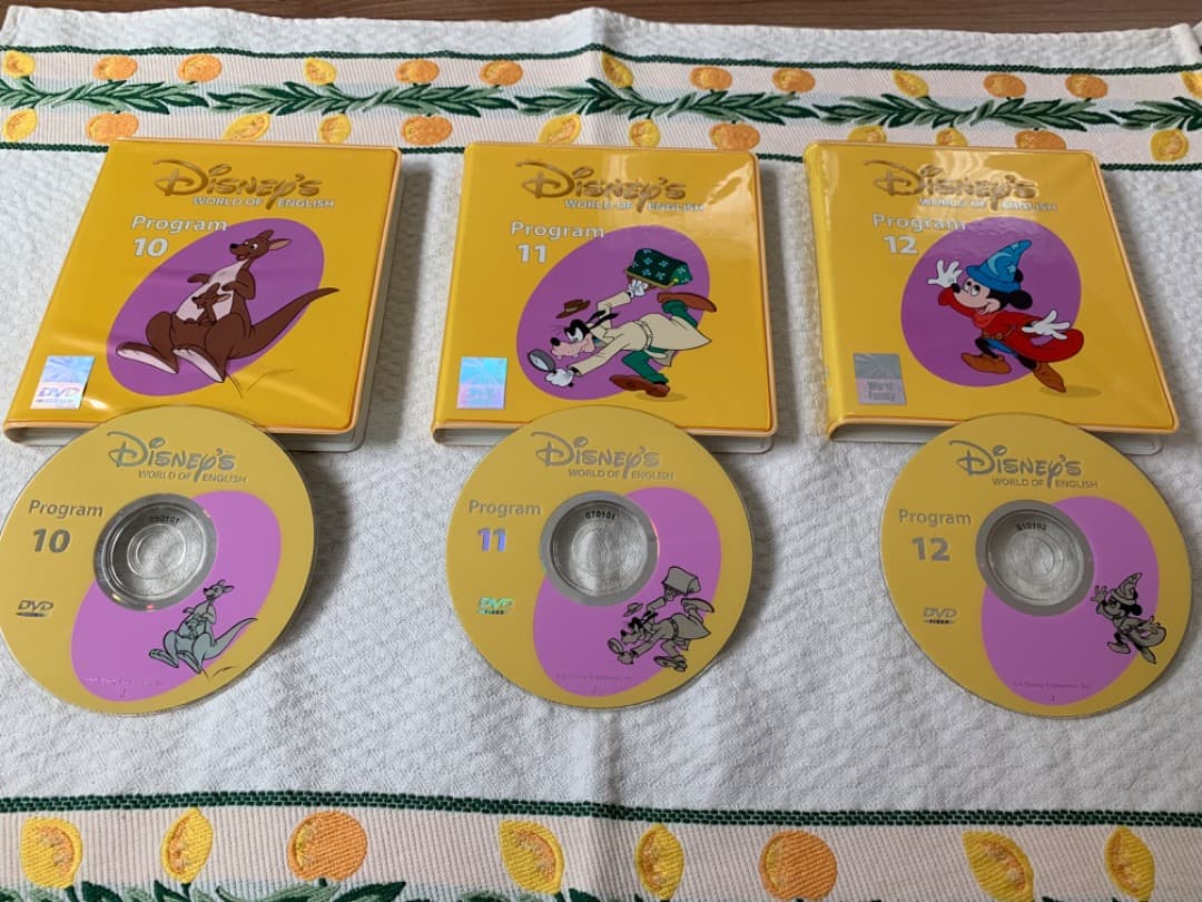 Disney's World of English DVD 1-12巻セット