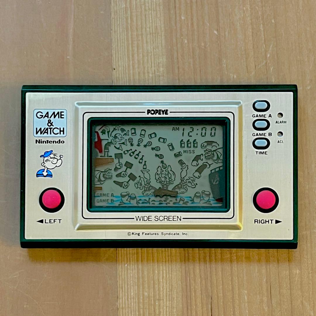 o*7様 動作確認済★ゲーム＆ウォッチ ポパイ 任天堂