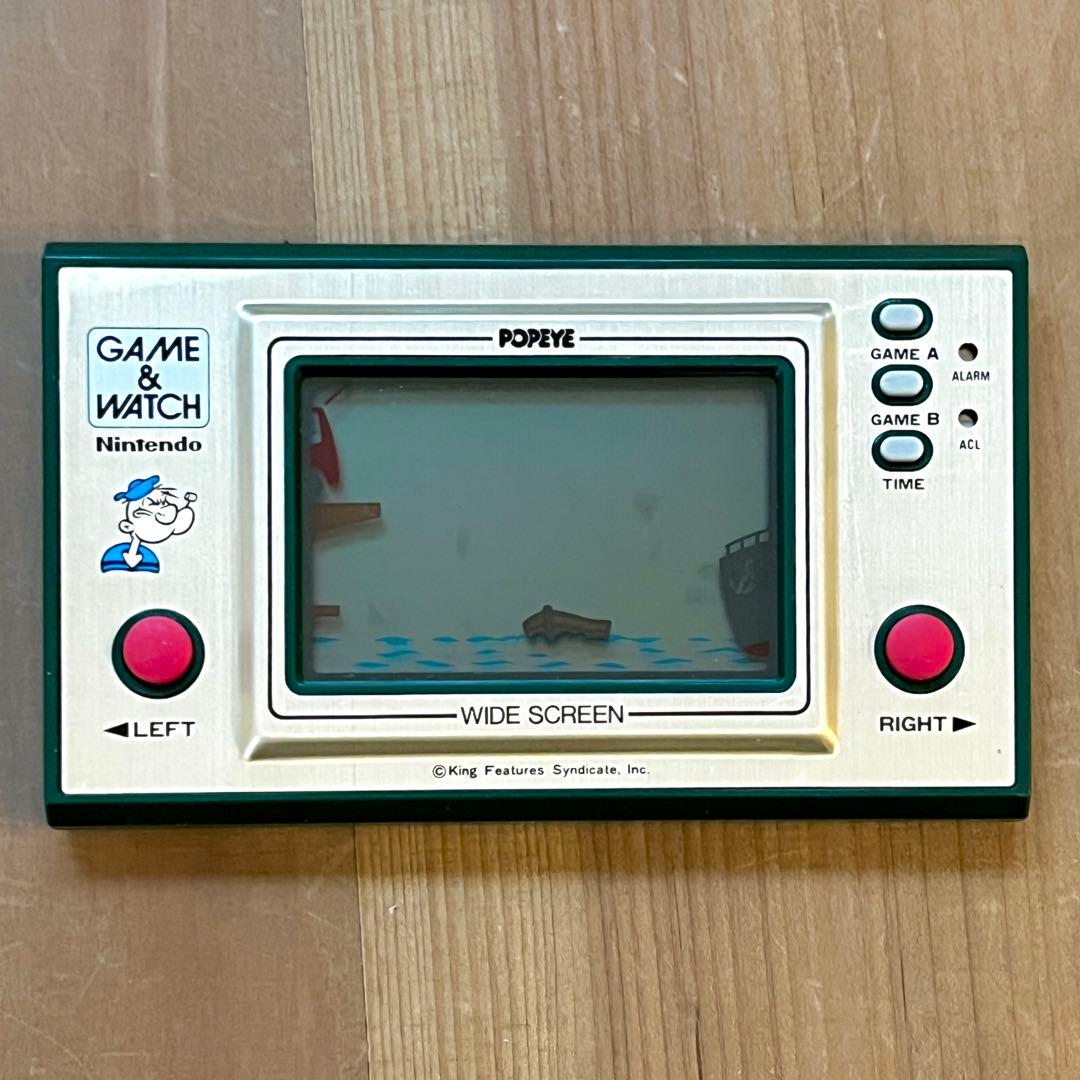 o*7様 動作確認済★ゲーム＆ウォッチ ポパイ 任天堂