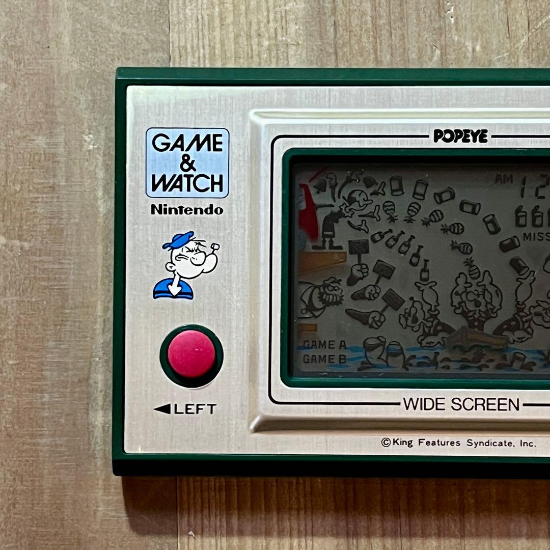 o*7様 動作確認済★ゲーム＆ウォッチ ポパイ 任天堂