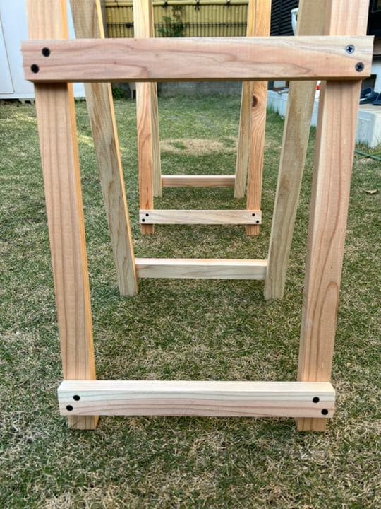 アカシアキッチンラック　キッチンテーブル　サイドテーブル付き