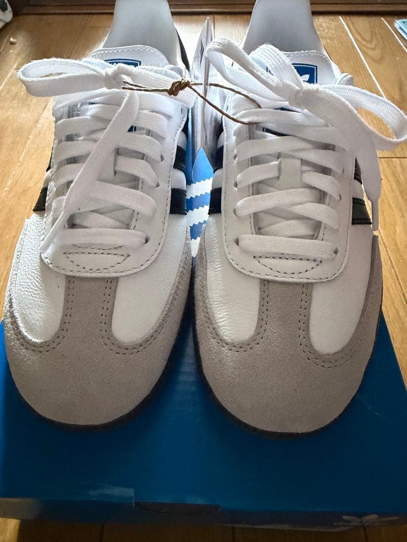 adidas Samba ホワイト/ブラック スニーカー