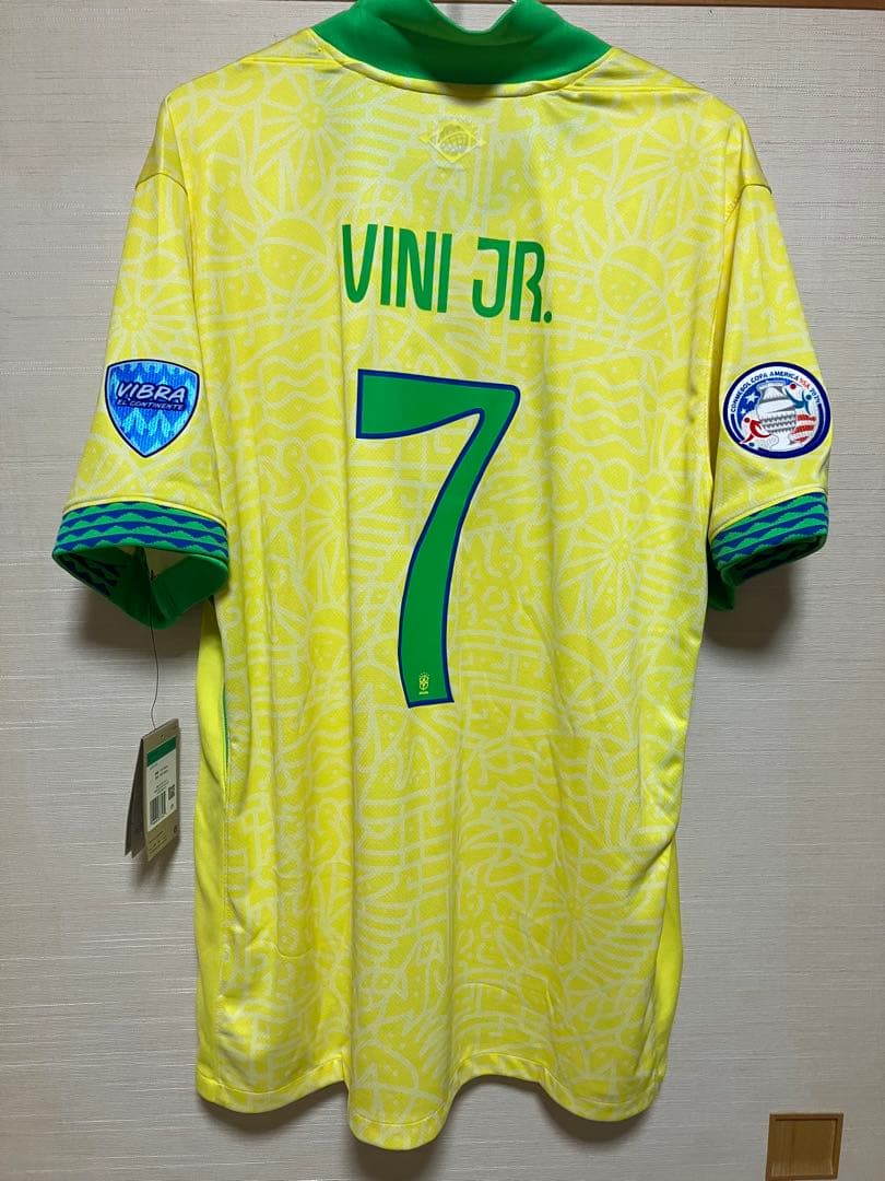 ブラジル代表ベネシウス選手コパアメリカユニフォーム　レアルマドリード