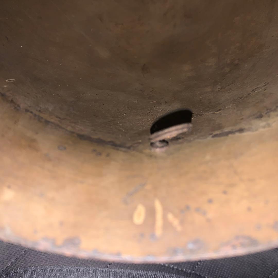 ア*ネ様 日本軍　陸軍 　ヘルメット　鉄帽　鉄兜　当時物　実物　星形付き 星マー