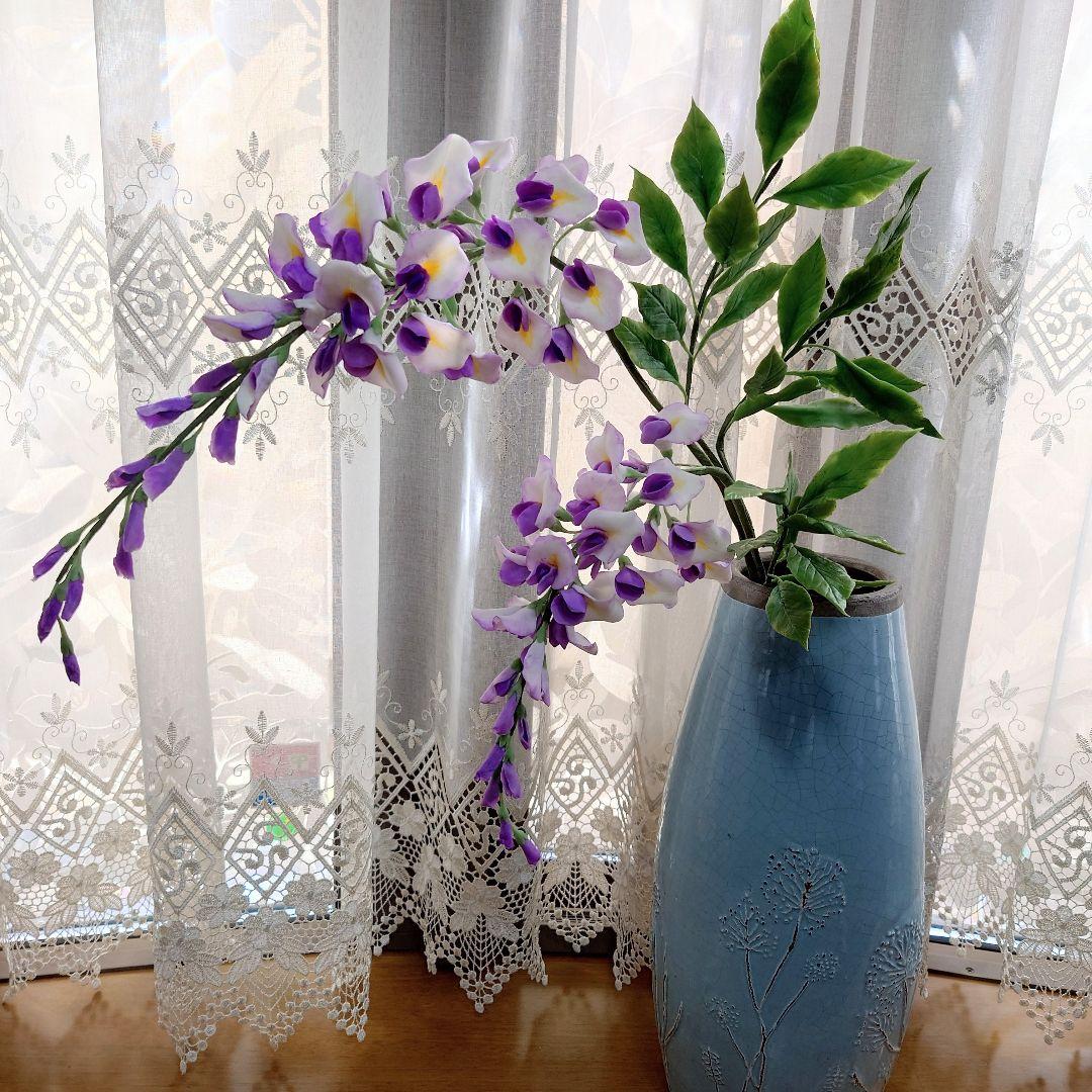 専用　藤の花　クレイフラワー