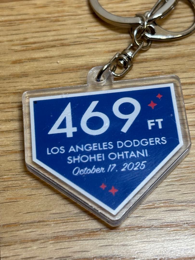 ⭐️大谷翔平⭐️NLCS伝説試合 非売品スコアシート＋一点限定496FTキーホルダー