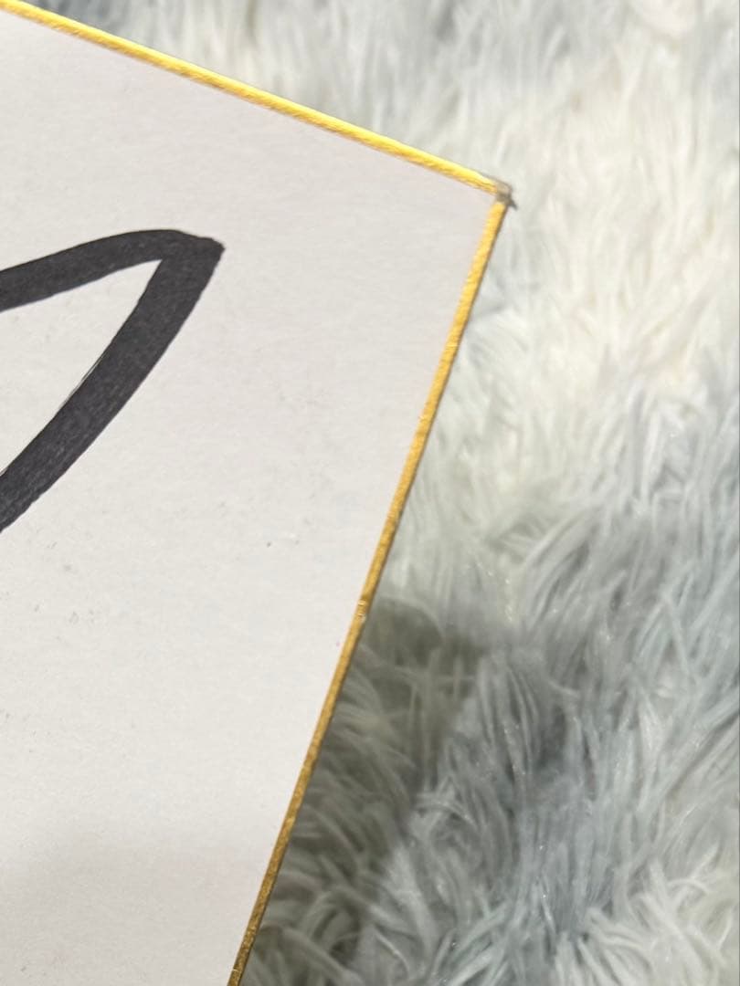 【超激レア】横田慎太郎 直筆サイン色紙 阪神タイガース