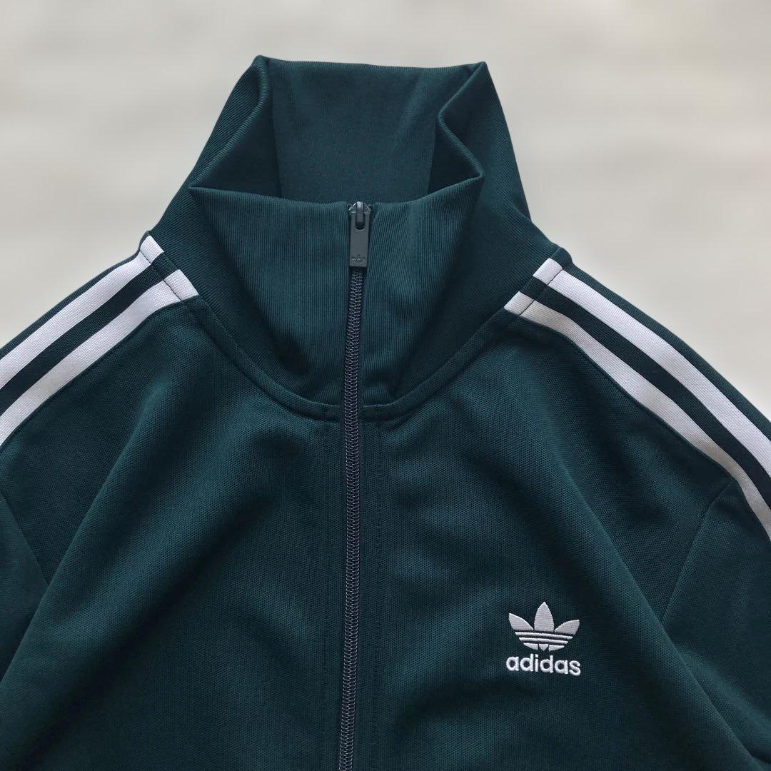 美品　adidas トラックジャケット ベッケンバウアー ダークグリーン XL
