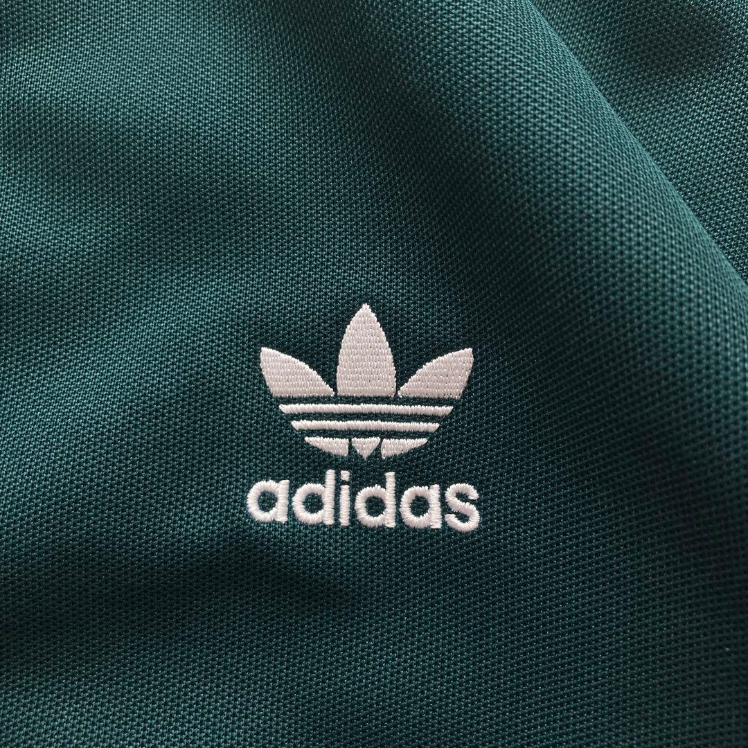 美品　adidas トラックジャケット ベッケンバウアー ダークグリーン XL