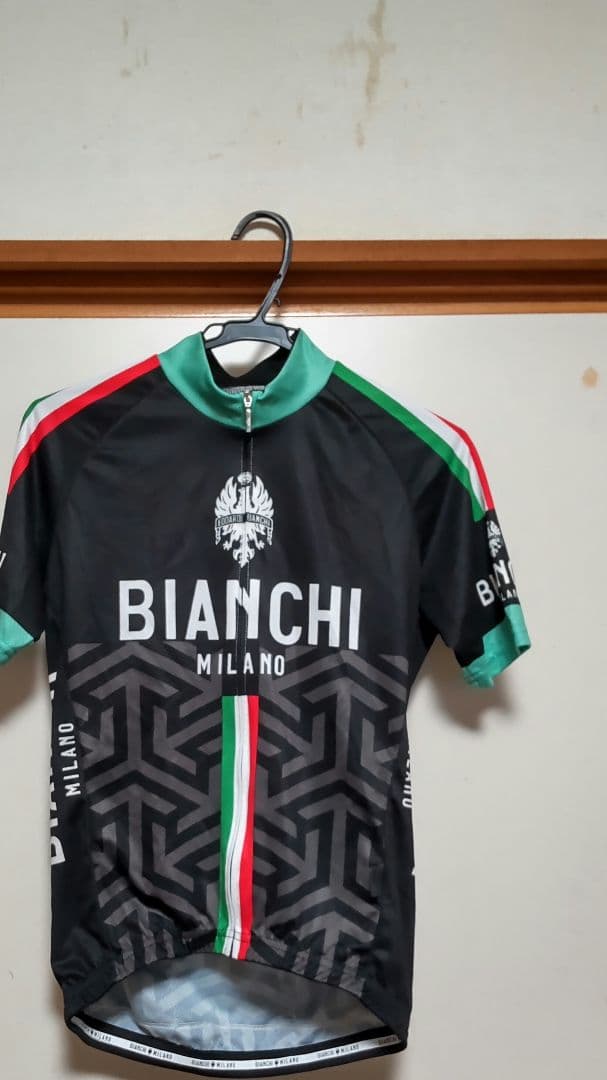 Bianchi i. サイクルジャケット長袖、半袖と ビブタイツセット、サイズM