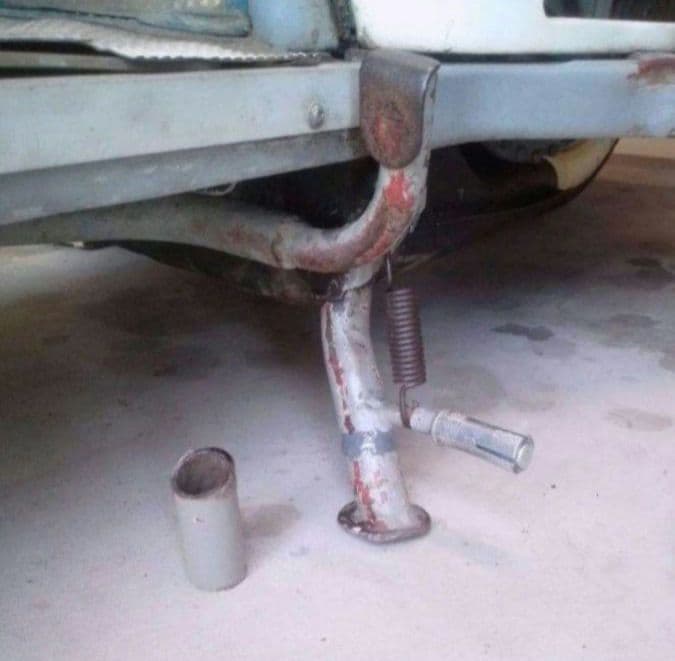 富士重工 ラビットスクーター S301用 ローダウンサス 前後セット ⑤