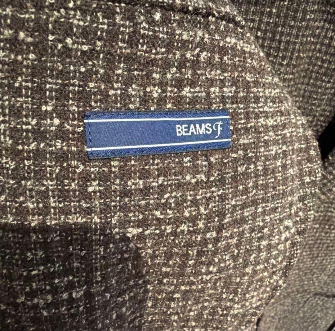 y*a様 【BEAMS F】オリジナル ブラウン ツイード テーラードジャケット