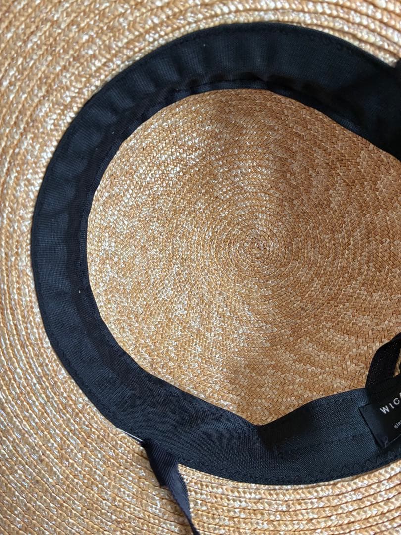 【wicagrocery】 ウィカグロサリー 麦わら帽子Round Garden